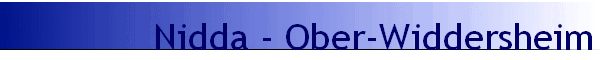 Nidda - Ober-Widdersheim