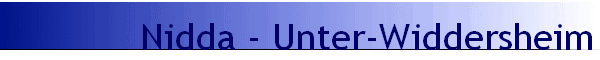 Nidda - Unter-Widdersheim