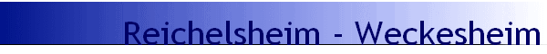 Reichelsheim - Weckesheim