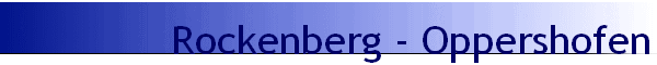 Rockenberg - Oppershofen